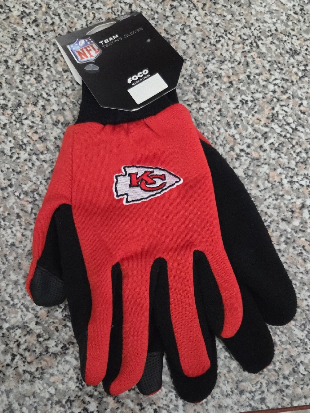 NFL Kansas City Chiefs Gloves